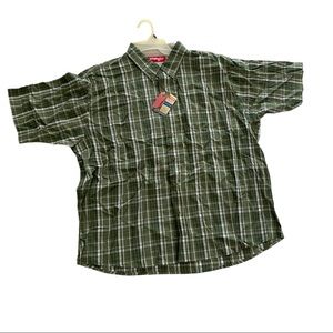 Men shirt new wrangler Green